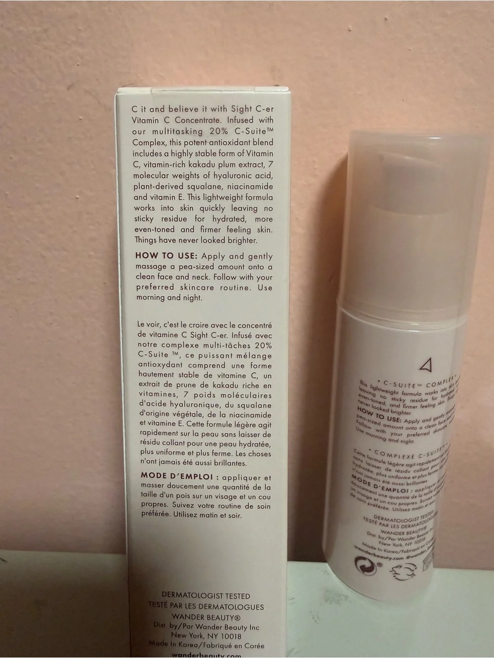 Wander Beauty Sight C-ER Vitamin C Concentrate Day Moisturizer 1.01 fl oz